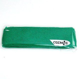 COSMOS Green cotton sports basketball headband / sweatband head sweat band/brace  Sporting Goods  Sports & Outdoors