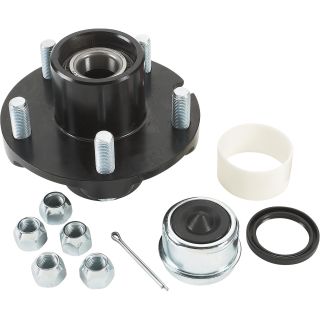 Ultra-Tow Ultra Pack Trailer Hub —  5 on 4 1/2in. 1350 lb. Capacity  Hubs