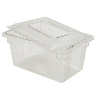 RCP3304CLE   Rubbermaid 5 Gallon Clear Food Box   Lidded Home Storage Bins