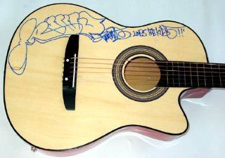 Travie McCoy Signed Guitar & Sketch & Flawless Video Proof PSA Travie McCoy Entertainment Collectibles