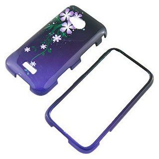 Nightly Flower Protector Case for Samsung Galaxy Victory 4G SPH L300 Cell Phones & Accessories