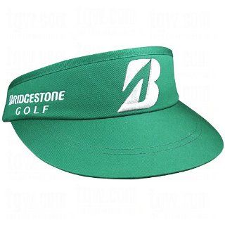 Bridgestone Mens Tour High Crown Visor Green  Visors Headwear  Sports & Outdoors
