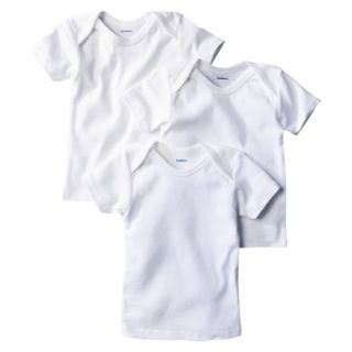 Gerber® Infant 3 Pack Short Sleeve Lap Shoul