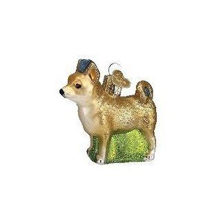2.75" Old World Christmas Glass Chihuahua Dog Holiday Ornament #12281   Decorative Hanging Ornaments