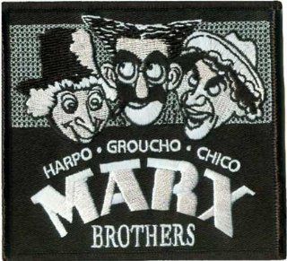 Marx Brothers iron, sew on Patch Duck Soup, Horse Feathers, Harpo, Groucho, Chico