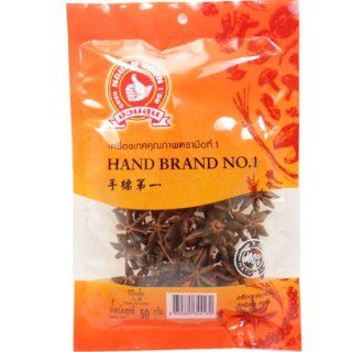 Dried Star of Anise 100% From Natural Net Wt 50 G (1.76 Oz) Herbal Spice Food X 3 Bags  Chinese Star Anise Spices And Herbs  Grocery & Gourmet Food