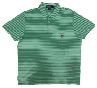 Polo Ralph Lauren Striped Polo XL (Green) at  Mens Clothing store