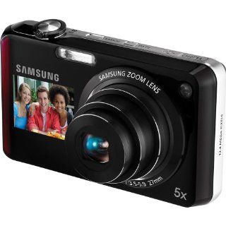Samsung TL210 DualView 12.4 MP Digital Camera with 5X Optical Zoom (Red)  Camera & Photo