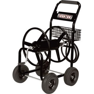 Ironton Hose Reel Cart — Holds 300ft. x 5/8in. Hose  Garden Hose Reel Carts