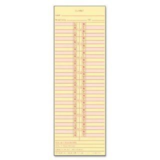 TOPS Time Clock Cards  Blank Timecards 