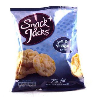 Quaker Snack a Jacks Salt and Vinegar 30g  Oatmeal Cookies  Grocery & Gourmet Food