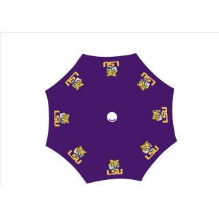 Seasonal Designs, Inc. 9 ft x 9 ft Purple Lsu Tigers Market Umbrella with Crank