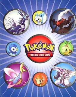 Pokemon Card Game Supplies 9 Pocket Portfolio Large Binder Diamond and Pearl (Darkrai and Friends Cover) Toys & Games