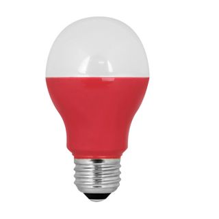 Feit Electric 3 Watt (40W Equivalent) Medium Base (E 26) Red Decorative LED Light Bulb