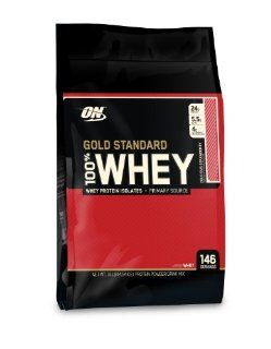 Optimum Nutrition 100% Whey Gold Standard, Delicious Strawberry, 10 Pound, Packaging May Vary Health & Personal Care