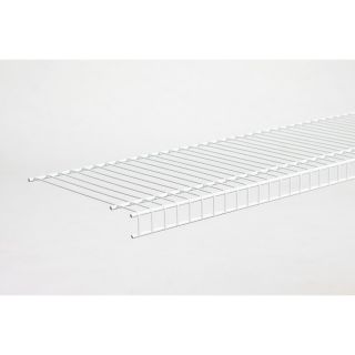 ClosetMaid 6 ft L x 12 in D White Wire Shelf