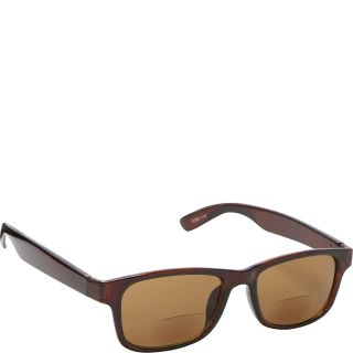 SW Global Square Fashion Sunglasses Brown with Vision Power 2.0