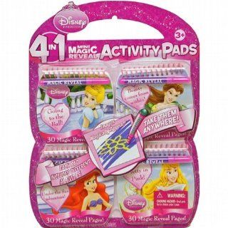 Disney 4 in 1 Princess Magic Reveal Activity Pads Toys & Games