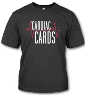 AM T Shirts Men's The Cardiac Cards Football T Shirt Clothing