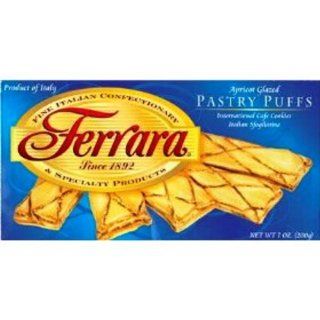 Ferrara Pastry Puffs, Apricot, 7 Ounce Boxes (Pack of 6)  Prepared Pastry Shells  Grocery & Gourmet Food