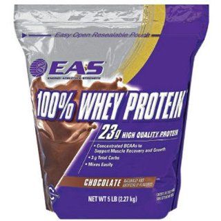 SCS Eas 100% Whey Protein   Chocolate   5 Lbs.  Nutrition Shakes  Grocery & Gourmet Food