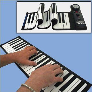 Digital Portable 61 Keys Rollup Electronic Music Piano MIDI Keyboard  