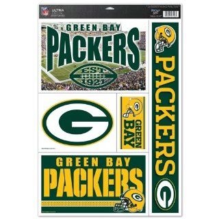 Green Bay Packers 11" x 17" Ultra Decal Set  Sports Fan Decals  Sports & Outdoors