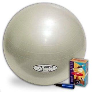 FitBALL Exercise Ball Package   65cm Color Pearl  Sports & Outdoors