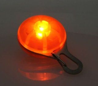 LED Orange Pet Safety Light  Pet Collar Lights 