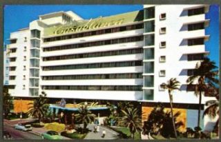 The Casablanca Hotel Miami Beach FL postcard 1958 Entertainment Collectibles