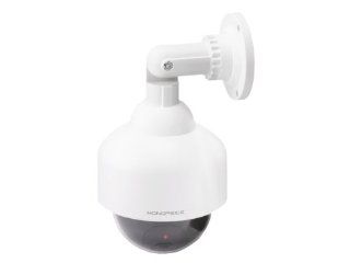Dummy Outdoor Dome Camera with switchable On/Off LED [Electronics]  Camera & Photo