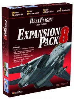 Great Planes RealFlight G5 and Above Pack 8 Expansion Toys & Games
