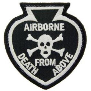 Airborne Death From Above Spade & Skull Patch 3" Patio, Lawn & Garden