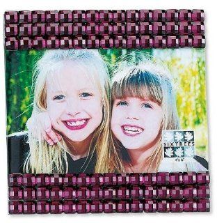 Sixtrees Purple Jewel Horizontal Frame, 4 Inch by 6 Inch  