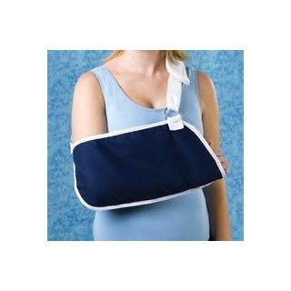 ^Arm Sling, Deep Pocket. Double D Ring W/Hook And Loop Closure. Wide Prevent Sling From Migrating. Maintains Wrist In A Neutral Position. Shoulder Strap W/Shoulder Pad For Added Comfort. Thumb Loop Helps Side Bar Shoulder Adjustment. Small. Each. 1 Ea ( H