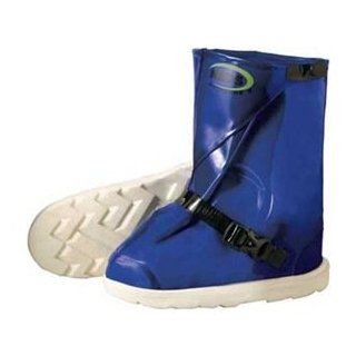 Overboot, Men, 3XL, Adj Strap, Blue, Poly, 1PR   Science Lab Boot And Shoe Covers  