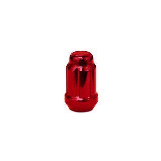 Drop Engineering CLG RD 152 Red M12 x 1.5 Forged Close End Lug Nuts with Tool, 20 Piece Set Automotive