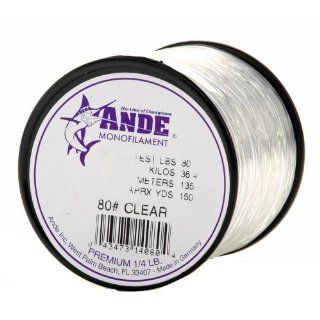 Academy Sports ANDE Premium 1/4 lb. Monofilament Fishing Line  Sports & Outdoors