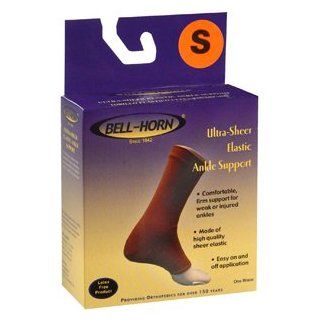 BELL HORN ANKLE SUPPORT SHEER BEIGE 9 SMALL Health & Personal Care