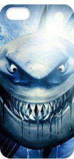Bruce White Shark Finding Nemo Iphone 5 Custom Case Cell Phones & Accessories