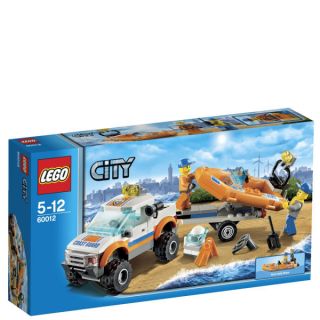 LEGO City Coastguard 4x4 & Diving Boat (60012)      Toys
