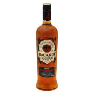 Bacardi Oakheart Smooth Spiced Rum 750 ml