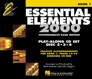 Essential Elements 2000, Book 1   Play Along Trax   3 CD Set Musical Instruments