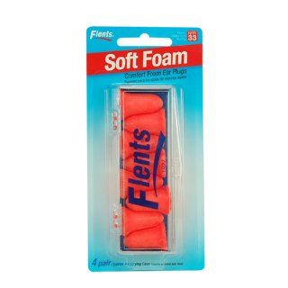 Flents By Apothecary Products, Inc. Flents Soft Foam Ear Plugs, 4 Pair (Pack of 6) Health & Personal Care