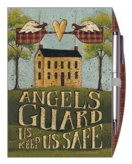 Legacy Lined Journal with Pen, Angels Guard Us (LJO9596)  Hardcover Executive Notebooks 