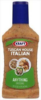 Kraft Tuscan House Italian Anything Dressing & Marinade 16 fl oz  Grocery & Gourmet Food