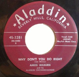 Why Don't You Do Right? / I Love You Anyway Music
