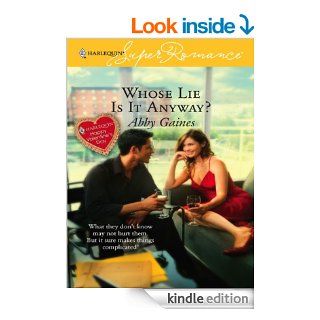 Whose Lie Is It Anyway? eBook Abby Gaines Kindle Store