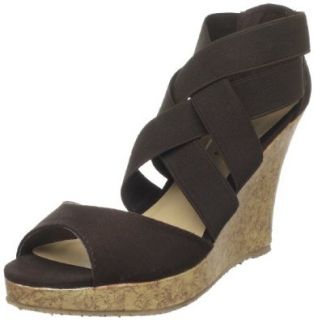 CL by Chinese Laundry Women's Indulge Wedge Sandal,Taupe,6.5 M US Shoes