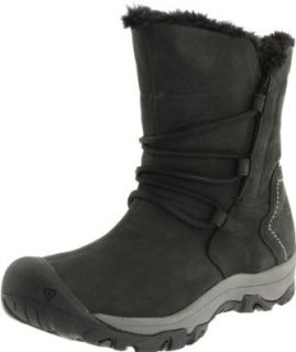 Keen Women's Brighton Low Waterproof Winter Boot,Slate Black,6 M US Shoes